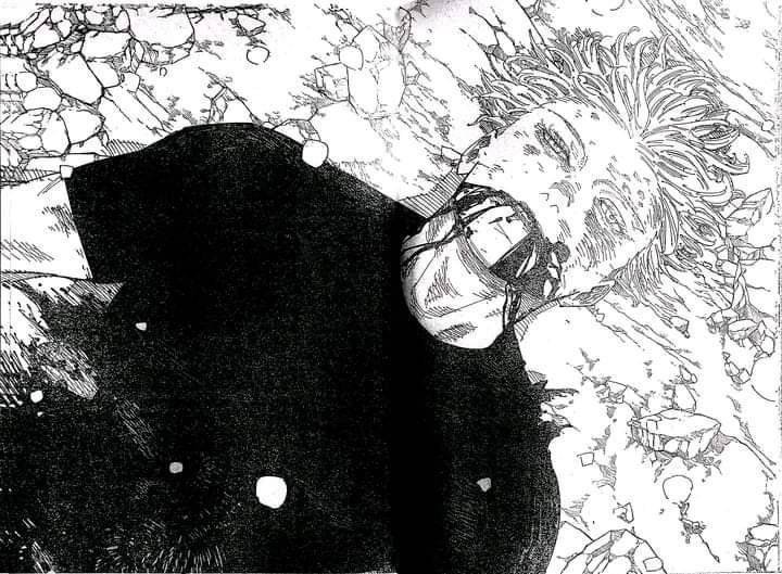 Satoru Gojo is lying unconscious in floor in jujutsu Kaisen chapter 236 spoilers