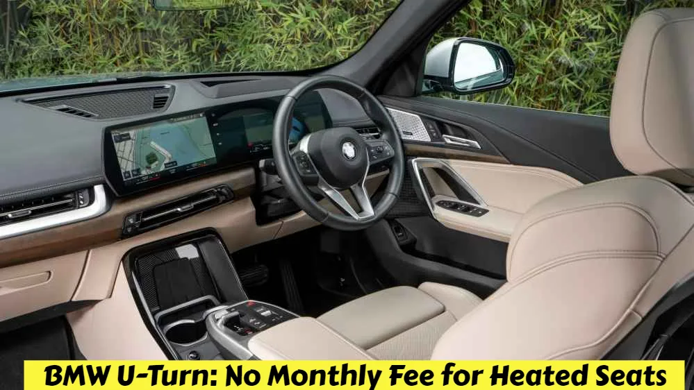 BMW U-Turn: No Monthly Fee for Heated Seats, Australian plans unclear